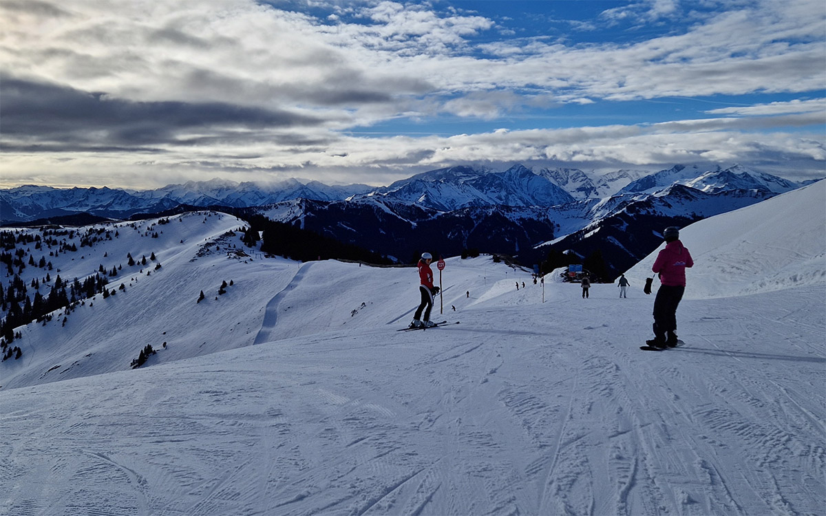 Tijdens mijn tocht in Skicircus